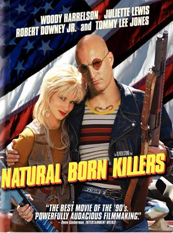 Camiseta Assassinos Por Natureza Natural Born Killers Stone